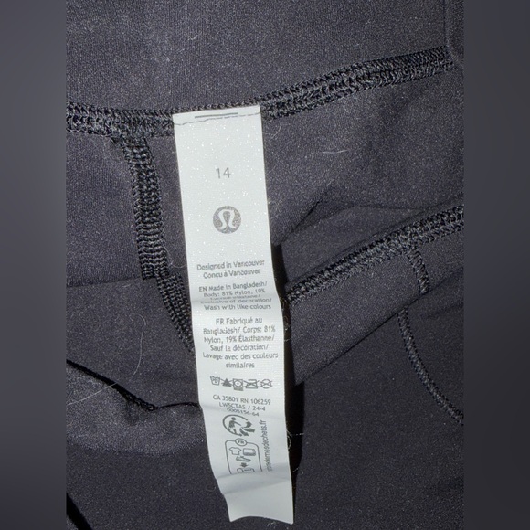 lululemon athletica Black Leggings - Picture 2 of 4